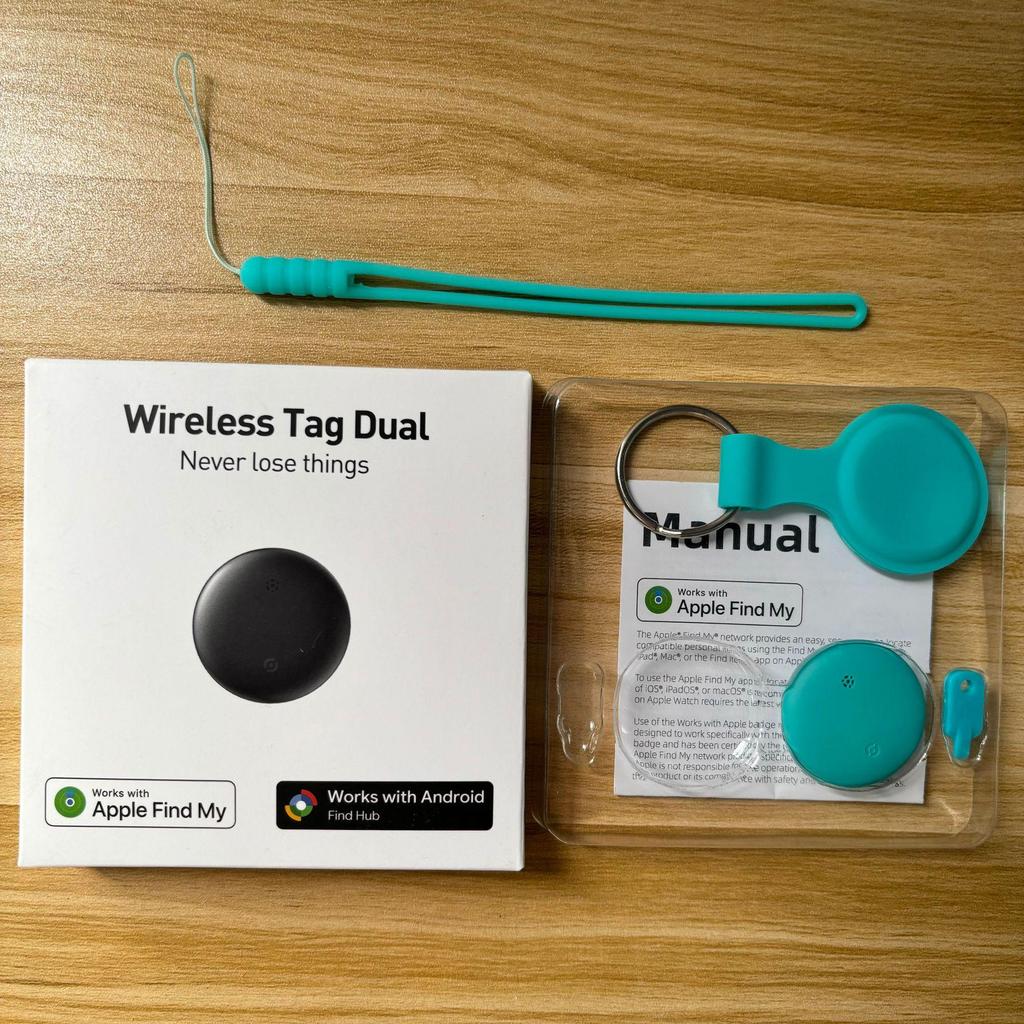 Dual-System Global Locator: Compatible with Apple AirTag & Android for Anti-Loss Tracking.