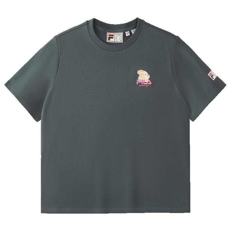 FILA FUSION Tian Xiwei Doodle Dog Collaboration Women s Quick-Dry T-Shirt M