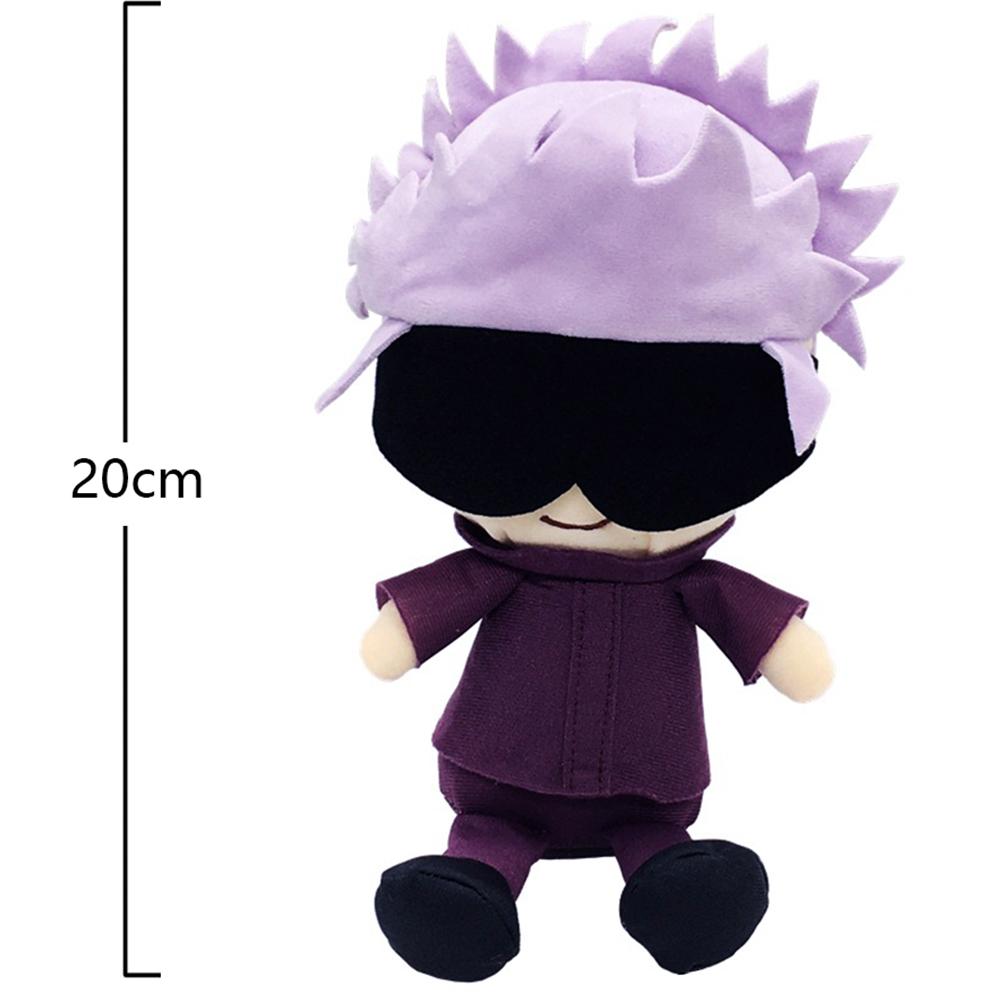 20cm Anime JJK Figures Gojo and Geto Suguru Plush Doll Itadori Yuji Inumaki Toge plushies cute Pillow Toy Home Sofa decor Gift