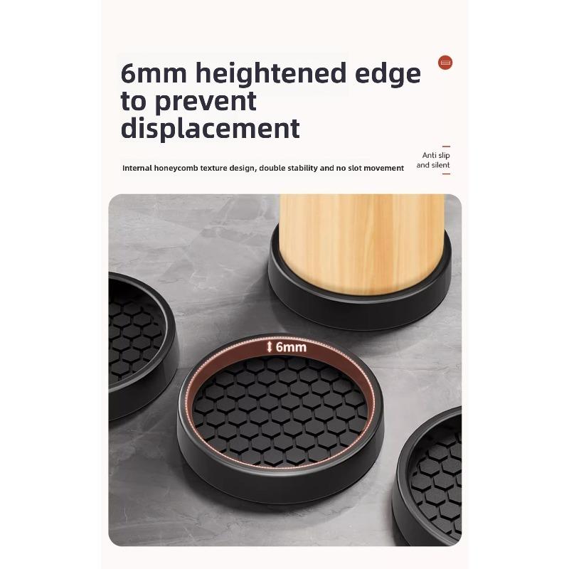Furniture Leg Non-slip Foot Pads, Anti-shift Suction Cups, Silicone Foot Pads At the Bottom, Floor Protection and Stability, Silent Leg Pads