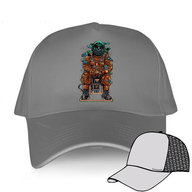 Nejnovější bavlněné letní baseballové čepice pro muže Snapback Alone In Space Robot Hip Hop Harajuku Čepice Dámská Dospělá yawawe Golfová čepice