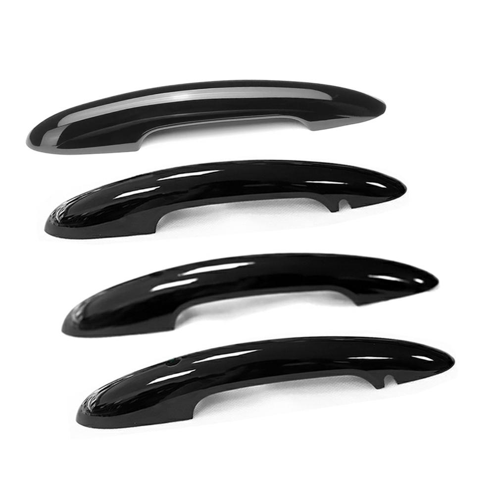 

Крышка дверной ручки автомобиля для MINI Cooper S JCW Clubman F54 F55 F60 Countryman, внешний Стайлинг автомобиля, глянцевое черное украшение Without hole