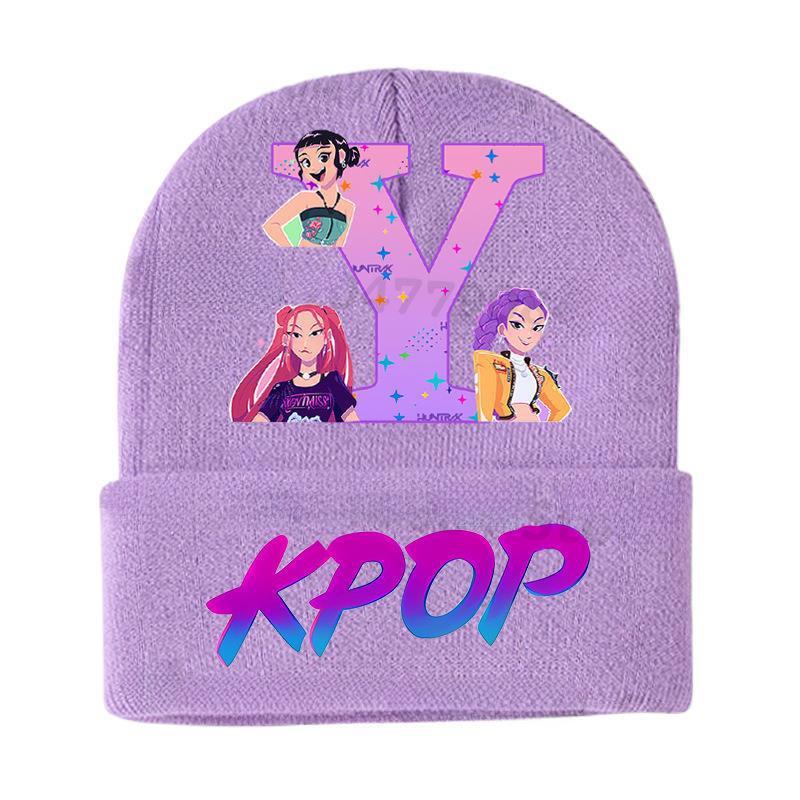 Dämonentöter KPOP Kinder Wollstrickmütze - Cartoon Anime Design