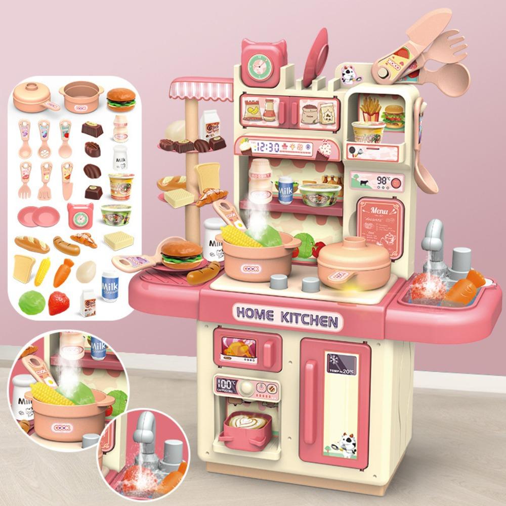 Simulated Kitchen Counter Play Set Mini Pretend Play Role Toys  Boys Girls