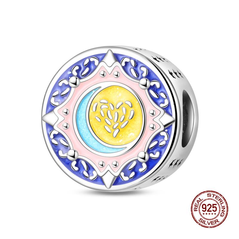 Original Charm Copper Colorful Fantasy Beads Series Charm Bead Fit 3Mm Original Bracelet For Women Diy Jewelry Gift