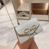 Fashion Rhinestone Bow Evening Bag Shoulder Bags Glitter Gold Silver Black Chain Crossbody Bag High-end Luxury Women Clutch Bags