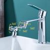 1080 Degree Rotating Faucet Universal Kitchen Aerator Swivel Faucet Wide Swivel
