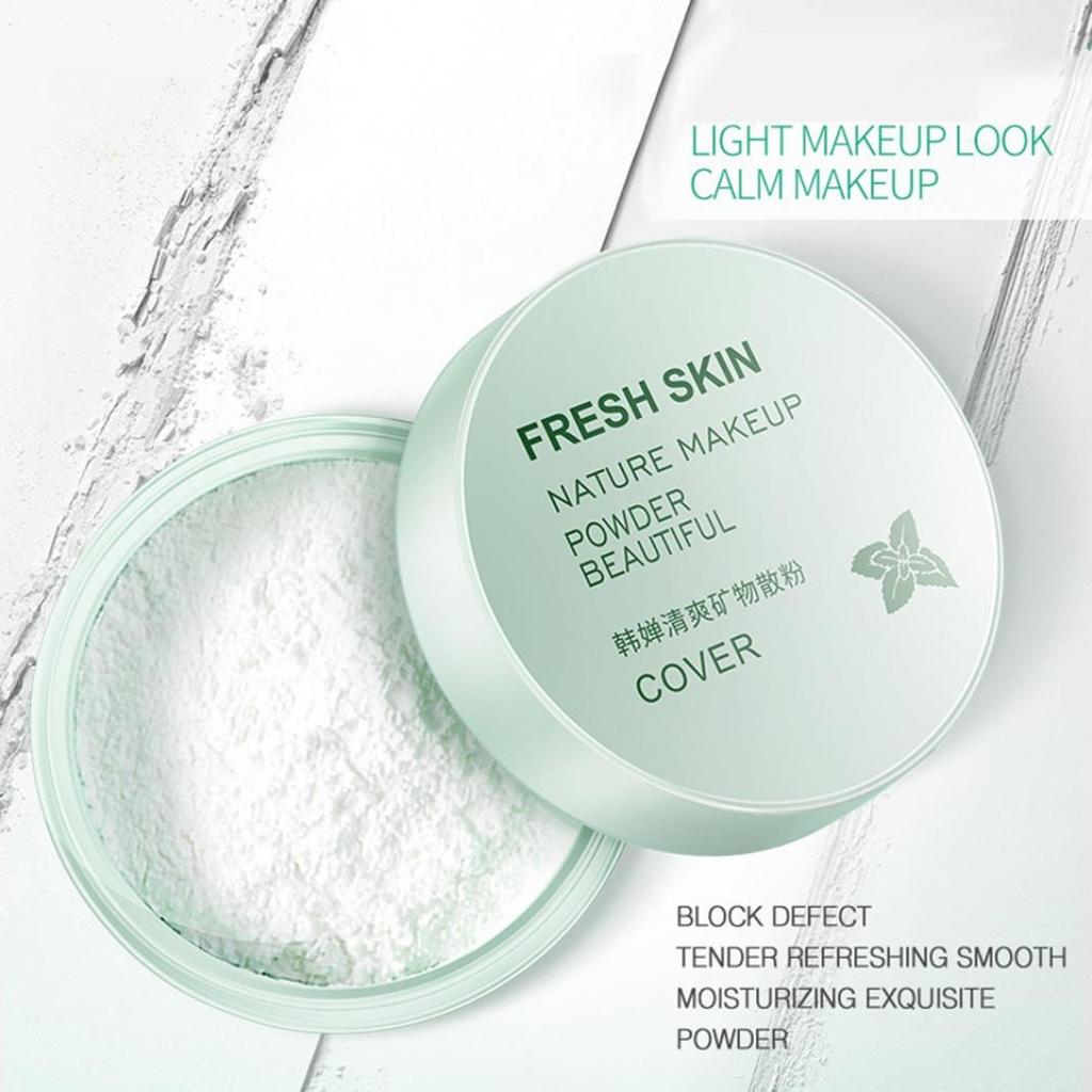 Refreshing Cosmetic Translucent Foundation Finishing Loose Powder Face Makeup Health
