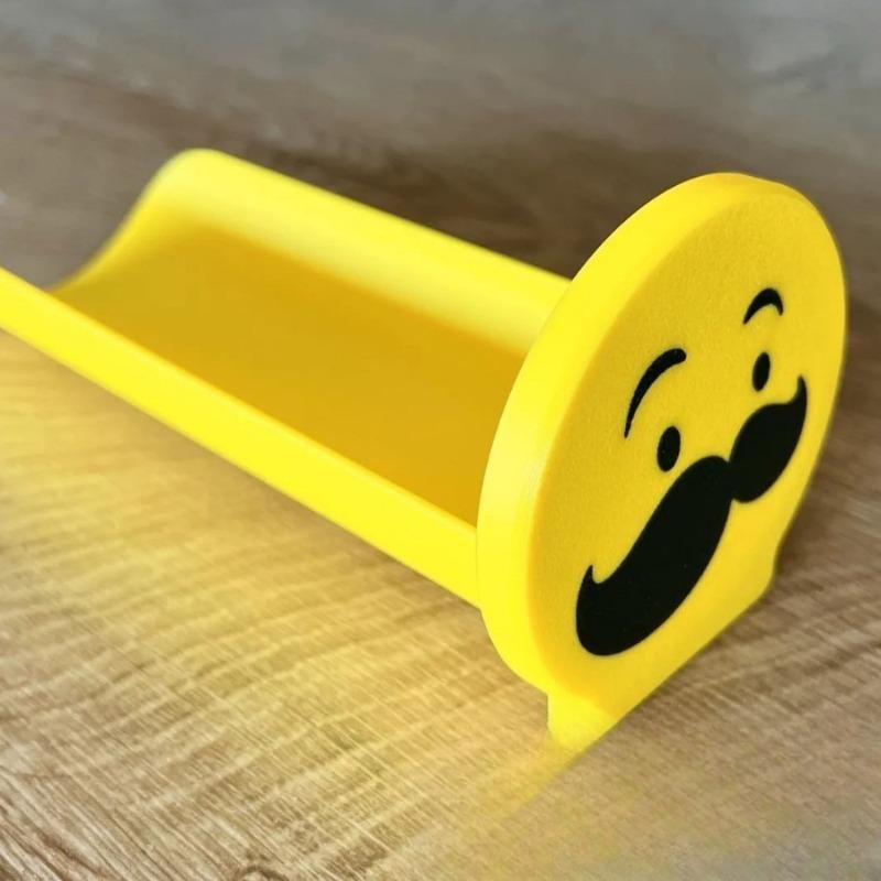 Новый поднос Pringles для домашних закусок, выдвижной контейнер для чипсов, лоток-слайдер для чипсов. Простая концепция дизайна и креативность жёлтый