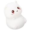 Silicone Night Lamp Cute Cat Tap Control   Color Rechargeable Soft Night Light for Bedroom