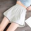 Weiße Sportshorts Damen Sommer Neu Locker Dünn A-Linien-Hose Hohe Taille Lässig Hotpants Dünn