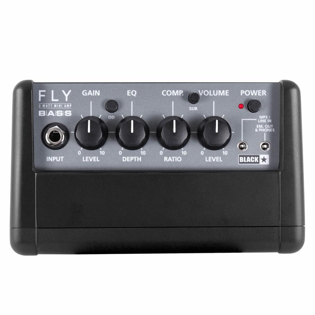 BLACKSTAR FLY3 BASS Compact Bass Amplifier, Ideal for Home Practice, Powered by Portable Speakers
