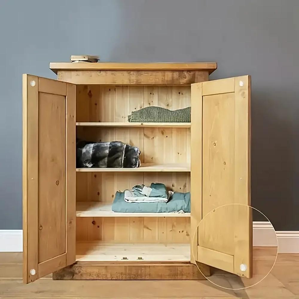 50 Stück/Blatt Gummi Silikon Antikollisionspartikel Selbstklebend Transparent Möbel Stoßstangenpolster Tür Schrank Toilette Schublade