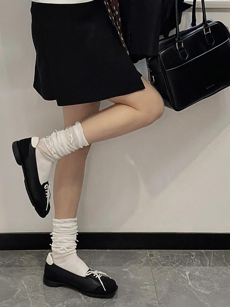 2025 Women's British Low-Cut Square Toe Mary Jane Shoes