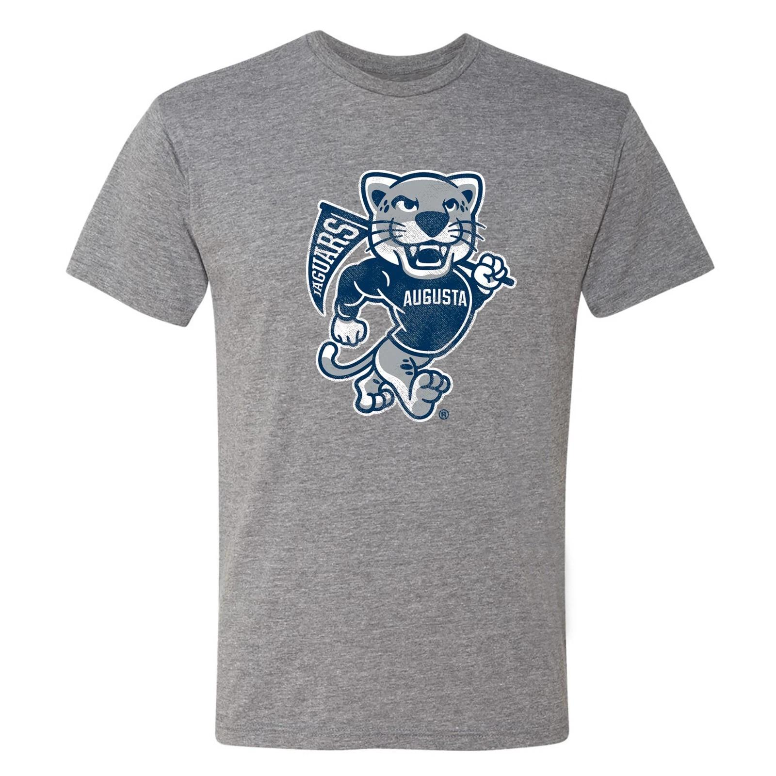 Augusta University Mascot Spirit Mark Triblend T-Shirt - Premium Heather XL
