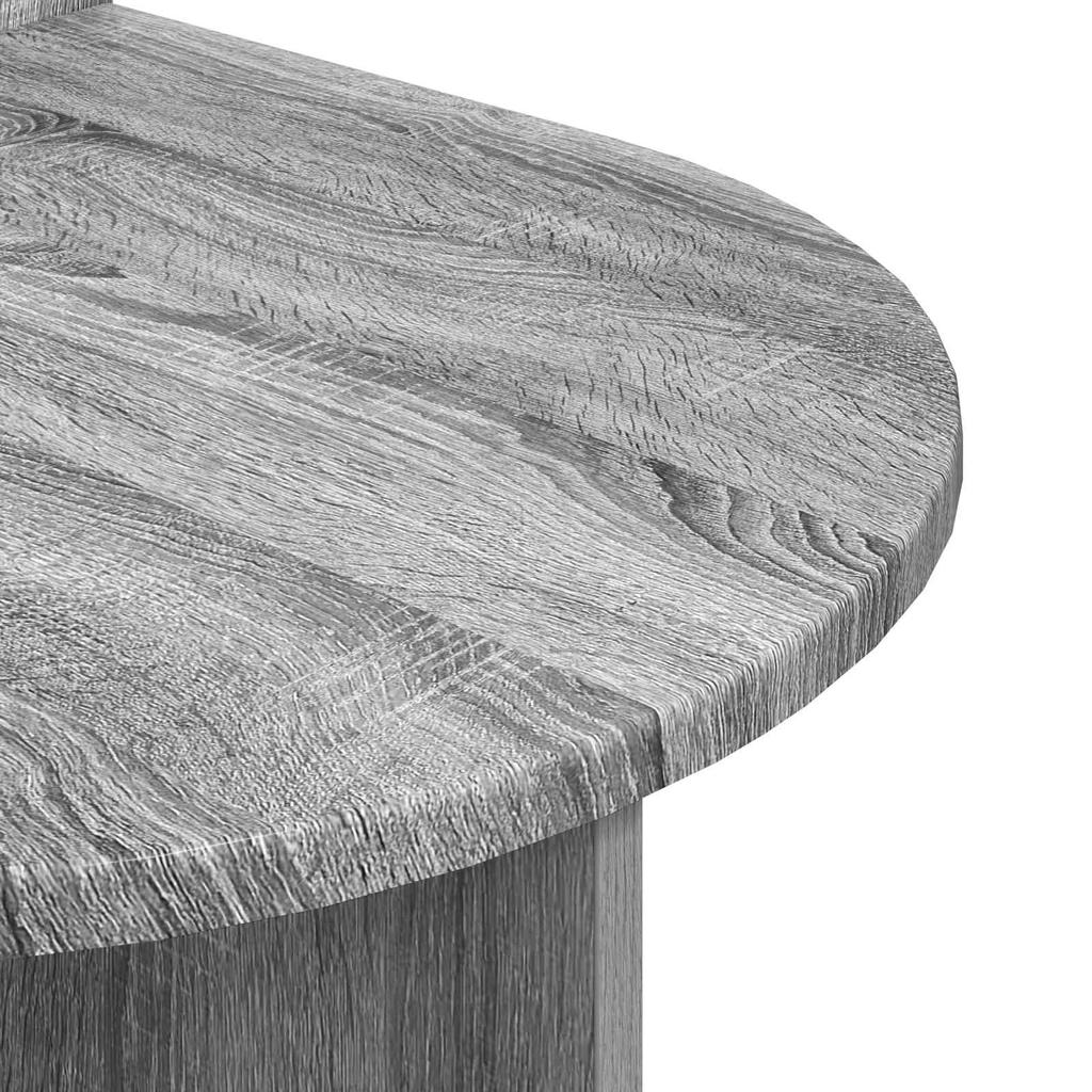 Nightstand Gray Sonoma 48 x 49 x 65 cm Particleboard