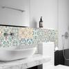 High Quality Tile Wall Stickers Moroccan Style for Kitchen Bathroom Set of 24