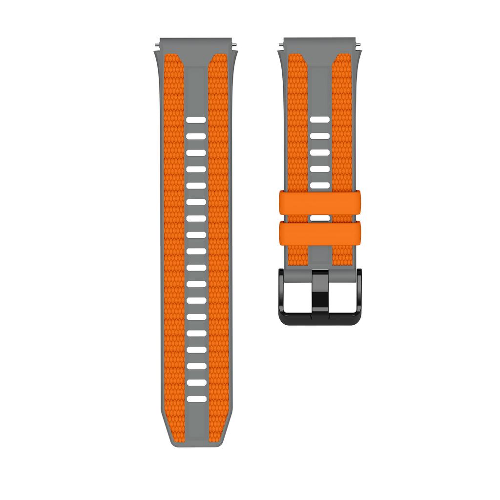 Bracelet en Silicone 22mm pour Huawei Ultimate 2 Bracelet Bicolore Sport Remplacement Bracelet Poignet pour Huawei Ultimate 1 2 GT6/GT6 Pro