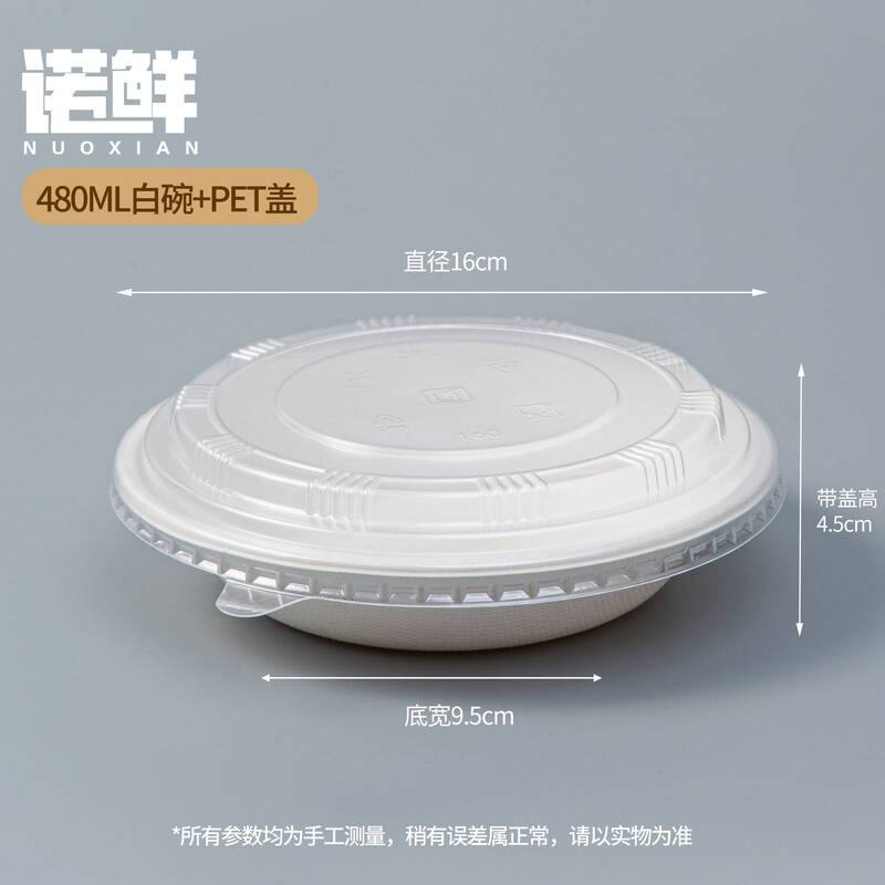 Disposable Bagasse Paper Bowl