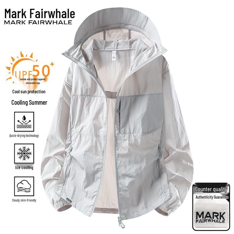 Mark Fairwhale Men's Cooling Hooded Sun Protection Jacket