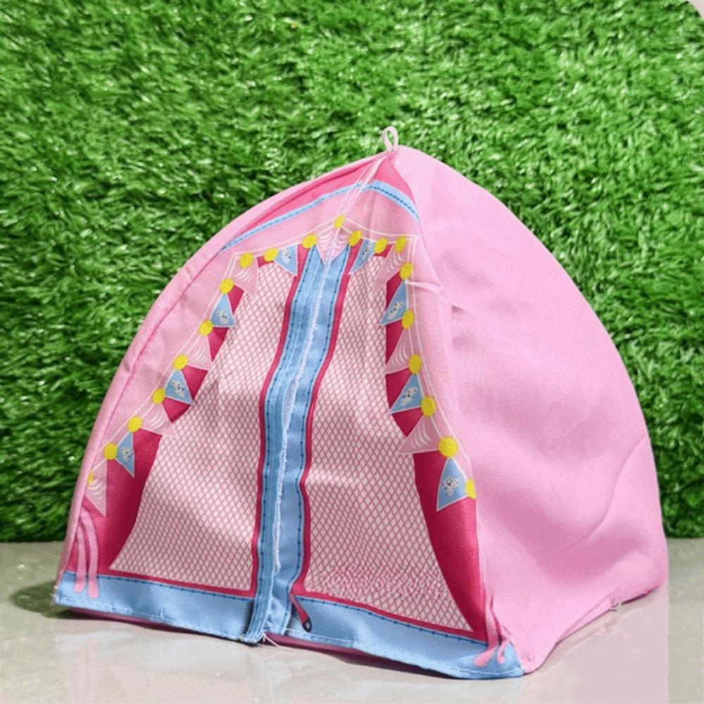 1Set 1:12 Scale Doll Camping Set Playing House Miniature Tent Dollhouse Scene Tent Model  Doll House