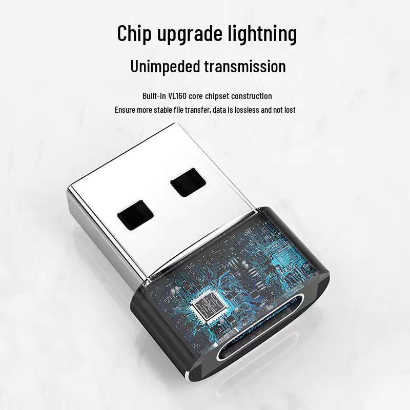 Universal Type-C to USB Adapter for Huawei & Apple 15 Pro - PD Data Cable Converter & Car Charger