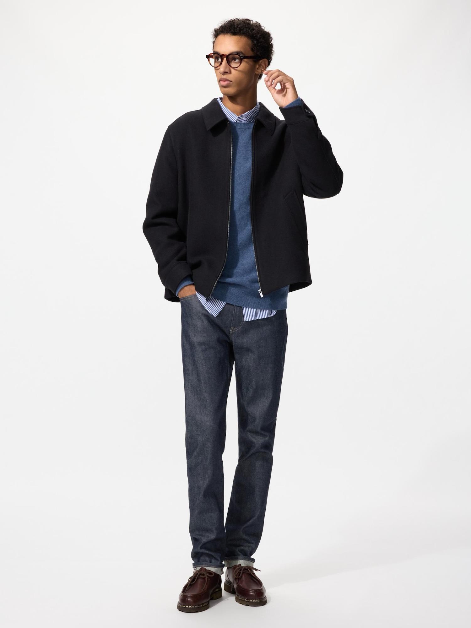 

UNIQLO JAPAN Джинсы узкого кроя с кромкой стрейч 69 NAVY/30