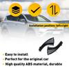 For RAV4 Toyota 2013-2018 Black Pair Front Wiper Side Cowl Extension Cover Trim