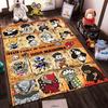 Fairy Tail Anime Characters Chibi Style Rug Non-slip Rug Suitable for Living Room and Bedroom Sofas Sofas