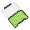 Fly Fishing Box Portable Transparent Impact Resistance Waterproof Silicone Fly Box for Outdoor Fishing 96x17x140mm