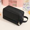 Large Capacity Pencil Pen Pouch Lightweight Multi-pocket Pencil Pouch with Portable Handle
