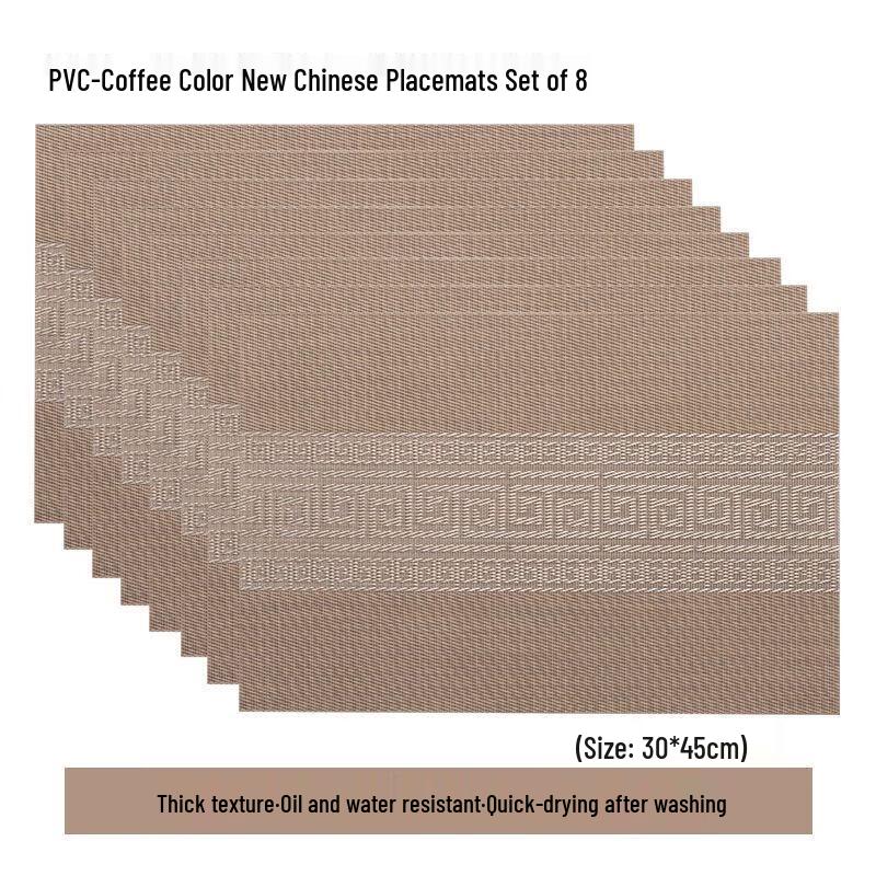 Diller New Chinese Style Waterproof Placemat