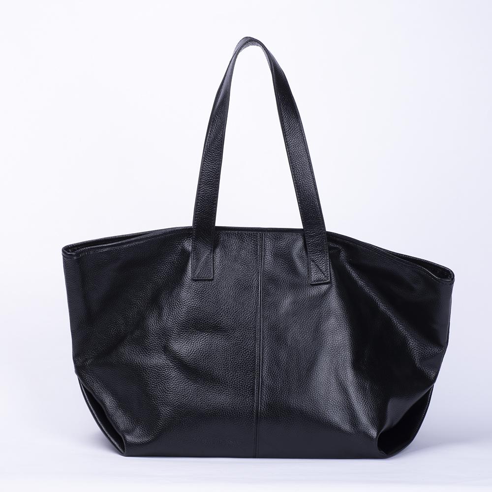 

Genuine Leather Soft Ladies Bag Commuter Style Large Capacity Feminine Shoulder Bag