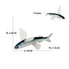 Marine Toy Animals Figures Sword fish Sailfish Salmon Shark Piranha Animal Figurines Action Figure Children Toys Games kids Gift