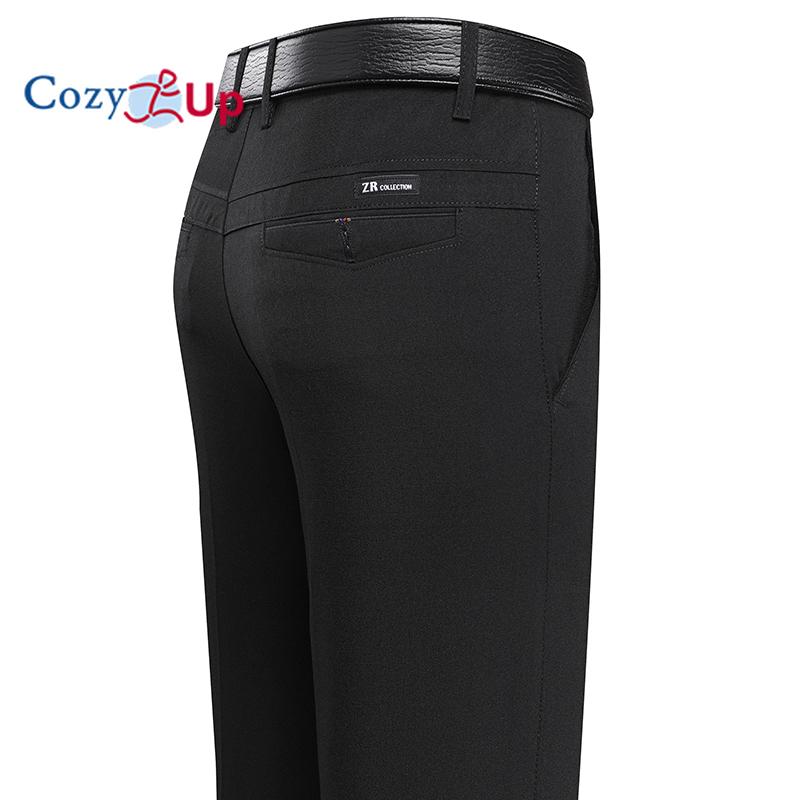 Мужские облегающие повседневные эластичные брюки-чинос Cosy Up 29 чёрный