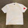 Overseas Order Tail Goods ~ Label Cutting Withdrawal Export American Retro Pure Cotton Short Sleeve T-Shirt Men and Women Loose All-Matching Top
