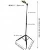 Guitar Thick Guitar Tripod Stand for Various and Ukuleles Gravity-Lock Stand, Height-Adjustable, Foldable, Construction, Anti-Scratch Guitars, Basses,