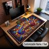 Tastatură Personalizată cu Tematică Muzică Chitară Personalizată Cu Nume Text Covoraș de Birou Personalizat Pentru Birou Decor Acasă