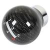 Gear Shifting Lever Knob Carbon Fiber 15mm Bottom Interface Round Ball Manual Automatic Transmission Shifter Head Knob