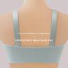 Genuine Large Size Thin Bra Front Buckle Without Steel Ring Underwear Gathers Anti-sagging Breast-receiving Comfortable and Breathable Bra