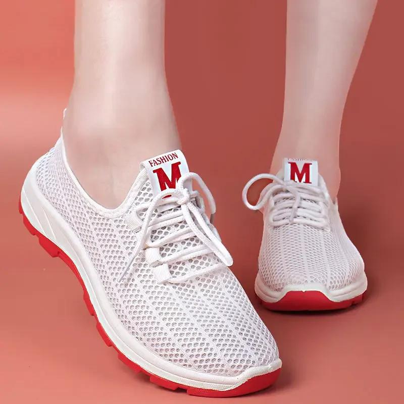 Basket Femme Summer Women's Vulcanize Shoes Sneakers Young Lady All Match White Black Footwears Zapatos De Mujer