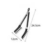 Stainless Steel Noodle Tongs Non-slip Handle Heat-resistant Chuck Easy To Store Multi-functional Food Tongs