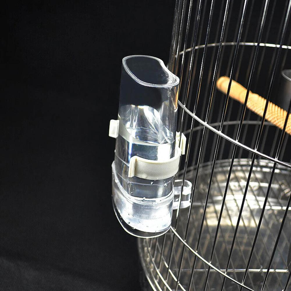 Bird Water Dispenser Bird Food Feeder Automatic Parakeet Bird Waterer Food Feeder Dispenser Designed for Parrot Bird Cage Accessories