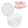 Protable Dental Retainer Box Orthodontic Dental Retainer False Teeth Storage Box