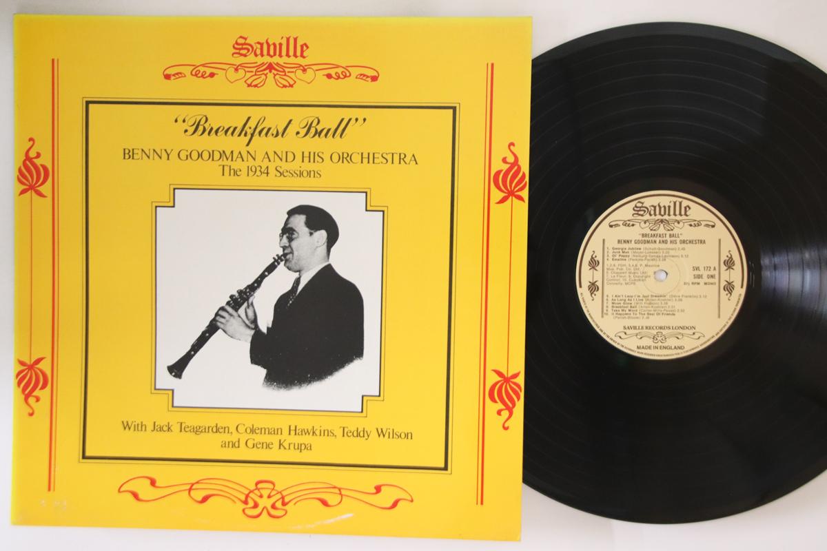 

LP Record BENNY GOODMAN - Breakfast Ball SVL172 SAVILLE UK Jazz Used