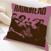 R-Rock Band Radio-head Music Pillow Cushion Cover Pillowcase Living Room Sofa Home Decor Customized