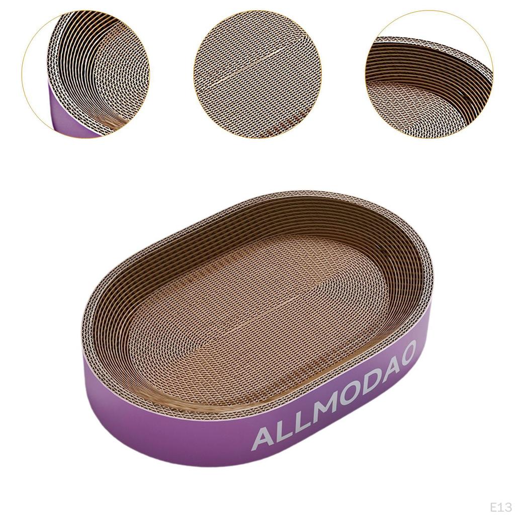Cardboard Cat Lounge And Scratch Pad for Indoor Cats