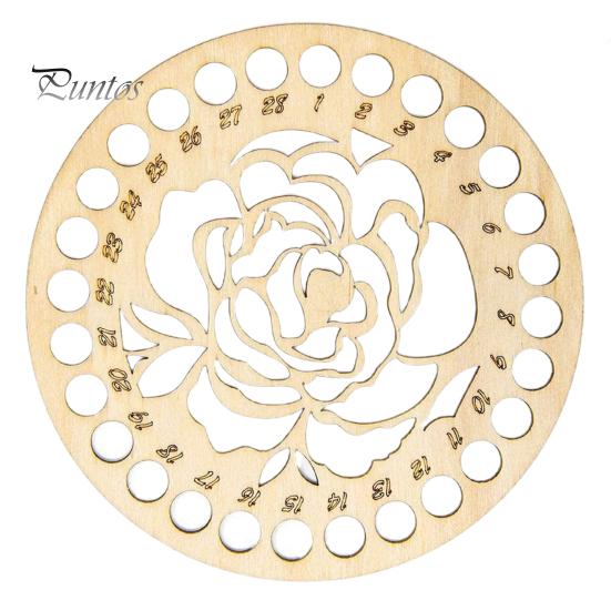 

Органайзер для ниток для вышивания, привлекательный держатель для ниток с несколькими отверстиями, деревянная роза, дизайн для вышивки крестом, держатель для ниток для дома 1