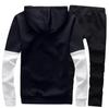 Men's 2025 Spring Korean Slim Fit Cardigan & Hoodie Sweatpants Set with Letter Accents