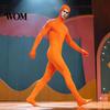 Lightweight Performance Jumpsuit Full Body Zentai Suit for Men Women, Open Face Halloween Cosplay Stretchy Outfit Bodysuit, Adults Spandex Unitard